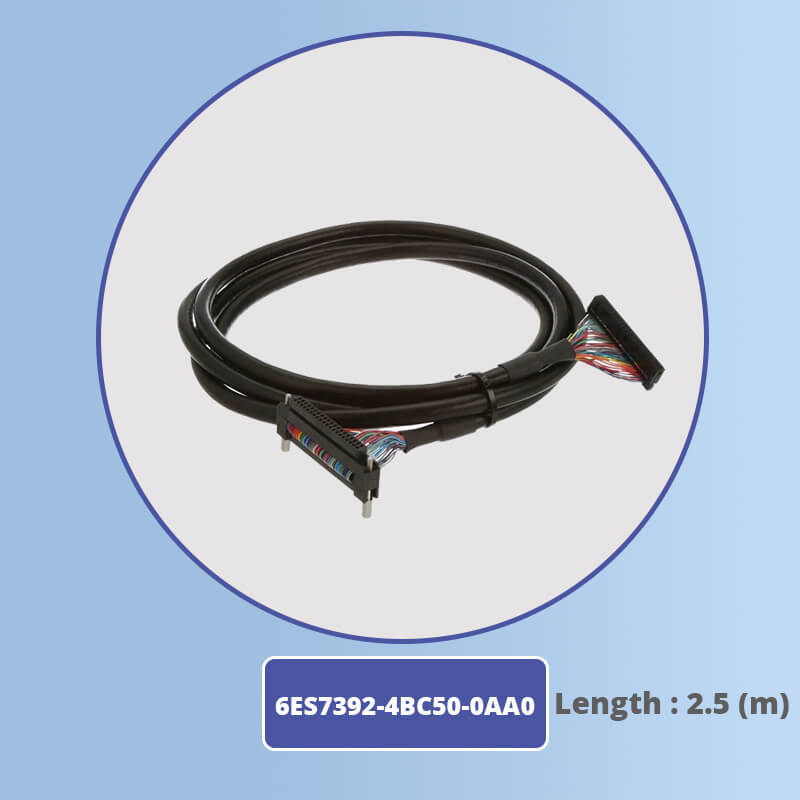 کابل اتصال دهنده سیماتیک S7-300 زیمنس با کد فنّی : 6ES7392-4BC50-0AA0